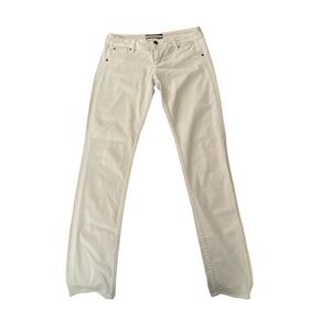 HUDSON White
Women's Collin Flap Skinny Jeans Size 28 W422DLW